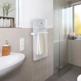 NOIROT Flobain sèche-serviettes électrique blanc 750W - DCK2612FDAJ