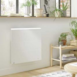 NOIROT Radiasoft Radiateur connecté à inertie double technologie horizontal blanc 1000W - DCN3443SKEC