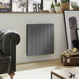 NOIROT Fontea Radiateur connecté à inertie fonte horizontal gris 1000W - DCN3483SEHS