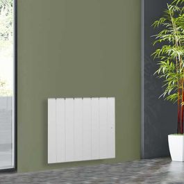 NOIROT Fontea Radiateur connecté à inertie fonte horizontal blanc 1500W - DCN3485SEEC