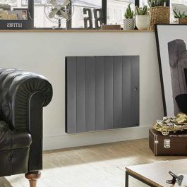 NOIROT Fontea Radiateur connecté à inertie fonte horizontal gris 1500W - DCN3485SEHS