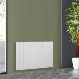 NOIROT Fontea Radiateur connecté à inertie fonte horizontal blanc 2000W - DCN3487SEEC