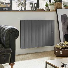 NOIROT Fontea Radiateur connecté à inertie fonte horizontal gris 2000W - DCN3487SEHS