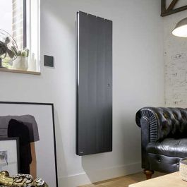 NOIROT Fontea Radiateur connecté à inertie fonte vertical gris 1500W - DCN3495SEHS