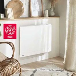 NOIROT Caldera Radiateur connecté pierre de lave horizontal blanc 2000W - DCN3527SEEC