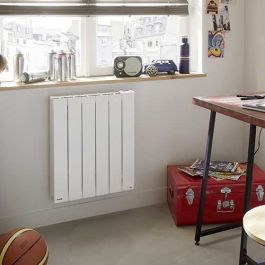 NOIROT Radiaflo Radiateur à inertie fluide horizontal blanc 1000W - DCS1063FDFS