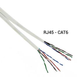 Câble RJ45 informatique Catégorie 6 F/UTP 2X4P 350Mhz OMERIN - Prix au mètre