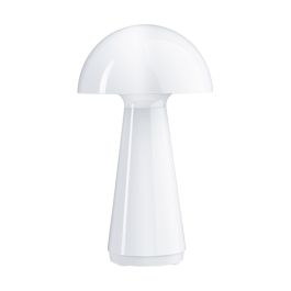 PAULMANN Lampe à poser extérieur LED ONZO IP44 dimmable rechargeable USB hauteur 35cm 2700K blanc - 76995