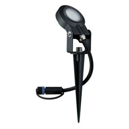 PAULMANN Spot LED extérieur sur piquet orientable Plug & Shine IP67 24V 6,4W 90lm 3000K anthracite - 93934