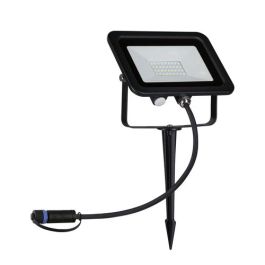 PAULMANN Projecteur extérieur sur piquet orientable Plug & Shine IP65 24V 15,5W 1400lm 3000K noir - 94374