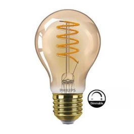 PHILIPS Vintage Ampoule LED filament dimmable E27 230V 4W(=25W) 250lm 2000K LEDbulb or - 315518