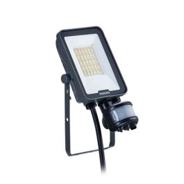 PHILIPS Projecteur extérieur LED all in extra plat à détection 230V 20W 2400lm CCT noir - 736160