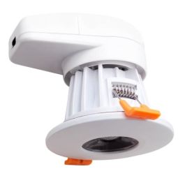 ARLUX Spot LED encastrable dimmable Geeker 87mm 230V 8W 600lm CCT blanc/noir/alu brossé - 731620