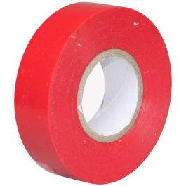 Ruban adhésif isolant rouge 19mm x 20m
