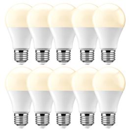 Lot de 10 Ampoules LED E27 230V 8,5W(=75W) 850lm 2700K