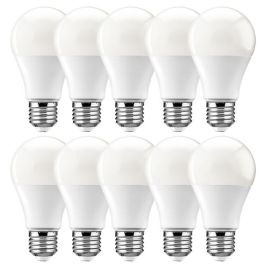 Lot de 10 Ampoules LED E27 230V 8,5W(=75W) 850lm 4000K