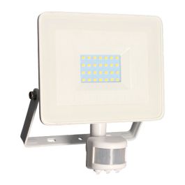 Projecteur extérieur LED extra plat à détection 230V 20W 1500lm 4000K blanc