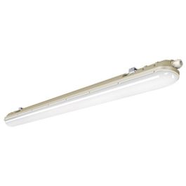Lot de 10 réglettes LED intégrées étanches 230V 48W 4800lm 150cm