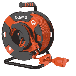 QUARX Enrouleur électrique de jardin 40m H05VV-F 3G1.0 - 6635