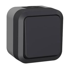 QUARX Aquapro Interrupteur va et vient étanche complet gris IP55 - 9674Q