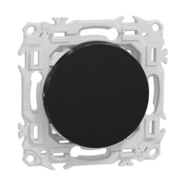 SCHNEIDER Wiser Odace Bouton poussoir connecté 3 fils 10A Zigbee noir onyx - S940530