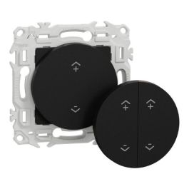 SCHNEIDER Wiser Odace Interrupteur centralisé sans fil 2 ou 4 boutons poussoirs noir onyx - S940531