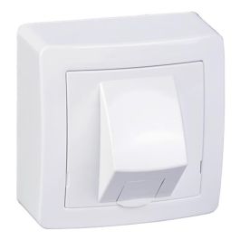 SCHNEIDER Alréa Prise RJ45 cat 6 UTP saillie blanc - ALB62342P