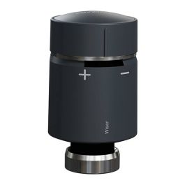 SCHNEIDER Wiser Tête de vanne thermostatique connectée liaison Zigbee anthracite - CCTFR6101