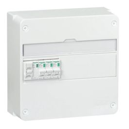 SCHNEIDER Resi9 XP Tableau électrique pré-câblé à vis 1 rangée 1ID 40A 3 disjoncteurs