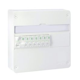SCHNEIDER Resi9 XE Tableau électrique pré-équipé auto 1 rangée 1ID 40A 6 disjoncteurs