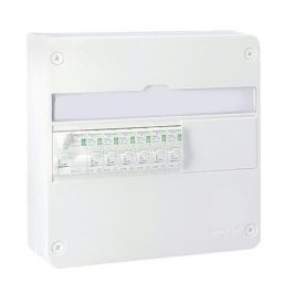 SCHNEIDER Resi9 XE Tableau électrique pré-câblé auto 1 rangée 1ID 40A 6 disjoncteurs