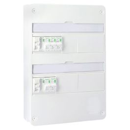 SCHNEIDER Resi9 XP Tableau électrique prééquipé 2 rangées 2ID 40A 5 disjoncteurs