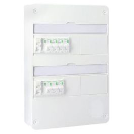 SCHNEIDER Resi9 XP Tableau électrique pré-câblé à vis 2 rangées 1ID 40A 7 disjoncteurs