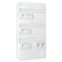 SCHNEIDER Resi9 XP Tableau électrique monté et câblé TAMC 3 rangées 3ID 40A 10 disjoncteurs