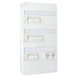 SCHNEIDER Resi9 XP Tableau électrique monté et câblé TAMC 3 rangées 3ID 63A 12 disjoncteurs
