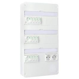 SCHNEIDER Resi9 XE Tableau électrique monté et câblé TAMC auto 3 rangées 3ID 40A 10 disjoncteurs