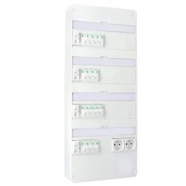 SCHNEIDER Resi9 XP Tableau électrique monté et câblé TAMC 4 rangées 2ID 40A 2ID 63A 14 disjoncteurs