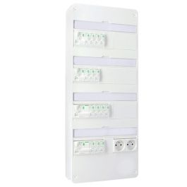 SCHNEIDER Resi9 XE Tableau électrique monté et câblé TAMC auto 4 rangées 2ID 40A 2ID 63A 14 disjoncteurs