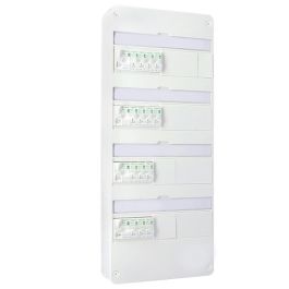 SCHNEIDER Resi9 XE Tableau électrique monté et câblé TAMC auto 4 rangées 4ID 40A 14 disjoncteurs