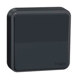 SCHNEIDER Mureva Styl Interrupteur va et vient étanche complet encastré IP55 gris