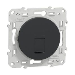 SCHNEIDER Odace Prise RJ45 catégorie 6A STP anthracite - S540477