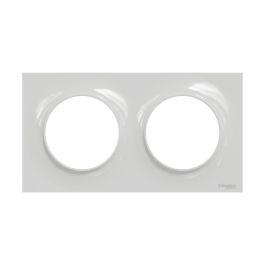 SCHNEIDER Odace Styl Plaque double gris pierre - S520704A1