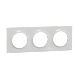 SCHNEIDER Odace Styl Plaque triple  gris pierre - S520706A1