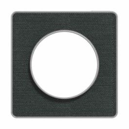 SCHNEIDER Odace Touch Plaque simple Kvadrat ombre avec liseré aluminium - S530802KB