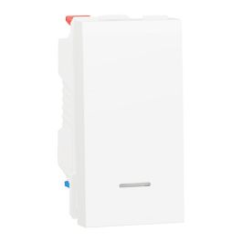 SCHNEIDER Unica va-et-vient lumineux 1 module mécanisme blanc - NU310318S