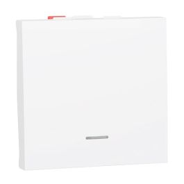 SCHNEIDER Unica va et vient lumineux 2 modules mécanisme blanc - NU320318S