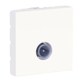 SCHNEIDER Unica prise TV mâle 2 modules mécanisme blanc - NU346218