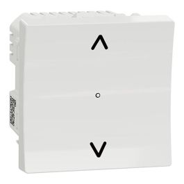 SCHNEIDER Wiser Unica interrupteur volets roulants 4A Zigbee blanc - NU350818W