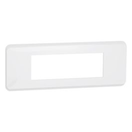 SCHNEIDER Unica Pro plaque de finition 6 modules blanc - NU411618