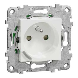 SCHNEIDER Wiser Unica prise 2P+T connectée 16A  Zigbee blanc - NU555918